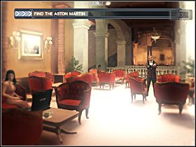 Po ponownym przejęciu kontroli przejdź pomiędzy stolikami i skręć w lewo - Etap XII - Casino Poison | Quantum of Solace - Quantum of Solace - poradnik do gry