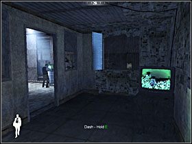 Drugi wyłącznik jest widoczny przez okno (zerknij na zdjęcie i mapę) - Etap XIII - Barge (cz.1) | Quantum of Solace - Quantum of Solace - poradnik do gry