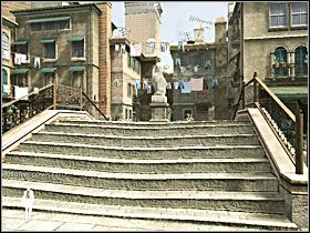 Początek etapu polega wyłącznie na podążaniu za dziewczyną - Etap XIV - Venice (cz.1) | Quantum of Solace - Quantum of Solace - poradnik do gry