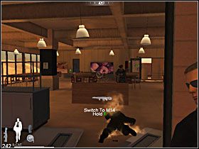 Przeszedłszy przez kuchnię, trafisz do jadalni [05] - Etap XV - Eco Hotel (cz.2) | Quantum of Solace - Quantum of Solace - poradnik do gry