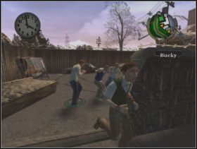 Po obejrzeniu wprowadzenia, odnotuj z prawej strony pasek zdrowia poszukiwanego - Rozdział I (3) | Opis przejścia Bully Scholarship Edition - Bully: Scholarship Edition - poradnik do gry