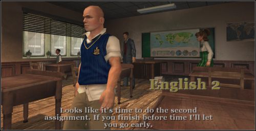 English 3 - J. angielski | Zajęcia szkolne w Bully Scholarship Edition - Bully: Scholarship Edition - poradnik do gry