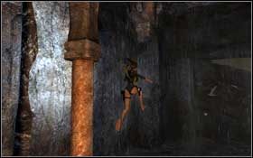 Wskocz na najbliższą po prawej stronie i wejdż po niej tak wysoko jak się da - Mediterranean Sea - The Norse Connection (cz.1) | Solucja Tomb Raider Underworld - Tomb Raider: Underworld - poradnik do gry