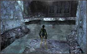 Wskocz do wody i stamtąd wskocz do pierwszej komnaty, w której wcześniej wynurzyłeś się z wody - Mediterranean Sea - The Norse Connection (cz.2) | Solucja Tomb Raider Underworld - Tomb Raider: Underworld - poradnik do gry
