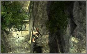 Podciągnij się i wejdź na szeroką krawędź - Coastal Thailand - Remnants (cz.1) | Solucja Tomb Raider Underworld - Tomb Raider: Underworld - poradnik do gry