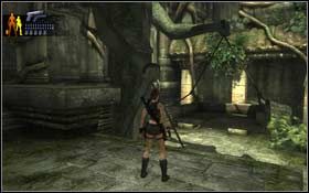 Zejdź z szalki i wskocz na miejsce, przed którym przed chwilą się znajdowałeś - Coastal Thailand - Bhogavathi (cz.4) | Solucja Tomb Raider Underworld - Tomb Raider: Underworld - poradnik do gry