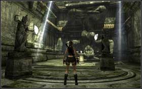 Wróć do drewnianej szalki I wyciągnij spod niej klatkę - Coastal Thailand - Bhogavathi (cz.4) | Solucja Tomb Raider Underworld - Tomb Raider: Underworld - poradnik do gry
