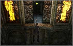 Kiedy będziesz prawie na samej górze przejdź na tył kolumny i stamtąd wejdź na jej szczyt - Croft Manor - Protected by the Dead (cz.1) | Solucja Tomb Raider Underworld - Tomb Raider: Underworld - poradnik do gry