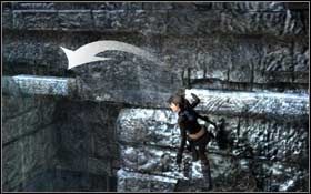 Z kikuta skocz w kierunku ściany z kamieniami i zacznij wchodzić na górę, a potem w lewo - Southern Mexico - Xibalba (cz.2) | Solucja Tomb Raider Underworld - Tomb Raider: Underworld - poradnik do gry
