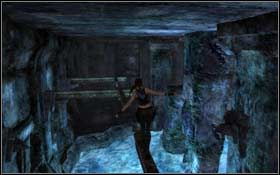 Skręć w prawo i wykorzystując gzymsy w ścianie, a później rusztowanie, podejdź pod drugiego rzygacza - Southern Mexico - Land of the Dead (cz.2) | Solucja Tomb Raider Underworld - Tomb Raider: Underworld - poradnik do gry