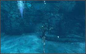 [01] Na lewo od dużej kopuły, w jaskini pod mniejszą kopułą - Mediterranean Sea - The Path of Avalon | Sekrety Tomb Raider Underworld - Tomb Raider: Underworld - poradnik do gry