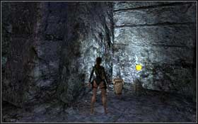 [26] Wejdź na leżącą obok [25] stertę głazów i przeskocz w róg komnaty - Mediterranean Sea - The Norse Connection | Sekrety Tomb Raider Underworld - Tomb Raider: Underworld - poradnik do gry