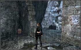 [86] Na balkoniku, do którego wchodzisz przeskakując po kolumnach przed frontem świątyni - Southern Mexico - Xibalba | Sekrety Tomb Raider Underworld - Tomb Raider: Underworld - poradnik do gry