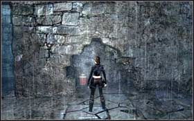 [88] W dziurze w ścianie, po tym, jak zsuniesz się po lince - Southern Mexico - Xibalba | Sekrety Tomb Raider Underworld - Tomb Raider: Underworld - poradnik do gry