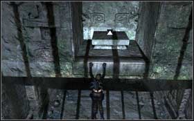[105] W tej samej komnacie, we wnęce ponad wejściem - Southern Mexico - The Midgard Serpent | Sekrety Tomb Raider Underworld - Tomb Raider: Underworld - poradnik do gry