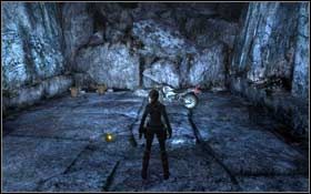 [Relikt] Obok drążka prowadzącego do skarbu [140], po drugiej stronie korytarza leży kolejny - Jan Mayen Island - Valhalla | Sekrety Tomb Raider Underworld - Tomb Raider: Underworld - poradnik do gry