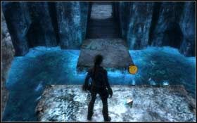 [146] W zalanym pomieszczeniu, na którego dno schodzisz po lince z hakiem - Jan Mayen Island - Valhalla | Sekrety Tomb Raider Underworld - Tomb Raider: Underworld - poradnik do gry