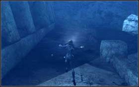 [155] Na najniższym poziomie fortecy, po jej prawej stronie - Arctic Sea - Helheim (cz.1) | Sekrety Tomb Raider Underworld - Tomb Raider: Underworld - poradnik do gry