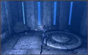 [158] W korytarzu z lewej strony fortecy, w zalanym pomieszczeniu z kluczem mocy - Arctic Sea - Helheim (cz.1) | Sekrety Tomb Raider Underworld - Tomb Raider: Underworld - poradnik do gry