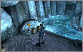 [174] Tuż pod tarasem, z którego zabrałeś [172] i [173] - Arctic Sea - Helheim (cz.2) | Sekrety Tomb Raider Underworld - Tomb Raider: Underworld - poradnik do gry