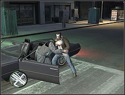 Po zablokowaniu drogi danemu pojazdowi możemy wywalić z niego kierowcę - Samochody | Podstawy | Grand Theft Auto IV - Grand Theft Auto IV - poradnik do gry
