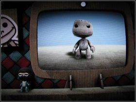 Zapozna on nas z menu podręcznym i zmianą strojów - Introduction LittleBigPlanet - LittleBigPlanet - poradnik do gry