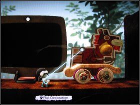 Łapiemy się go mocno i zjeżdżamy na koniec poziomu - 2. Get a Grip | The Gardens | LittleBigPlanet - LittleBigPlanet - poradnik do gry