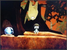 By zabrać drugiego bonusa, potrzebna nam jest Cat Head Sticker - 2. Burning Forest | The Savannah | LittleBigPlanet - LittleBigPlanet - poradnik do gry