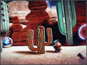 Zrzucamy poustawiane obiekty - 1. Boom Town | The Canyons | LittleBigPlanet - LittleBigPlanet - poradnik do gry