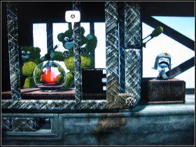 Idziemy dalej i zgarniamy Mechanical Door - 3. The Collectors Lair | The Wilderness | LittleBigPlanet - LittleBigPlanet - poradnik do gry