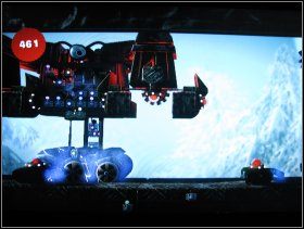 Musimy trafić w pięć zielonych punktów - 4. The Collector | The Wilderness | LittleBigPlanet - LittleBigPlanet - poradnik do gry