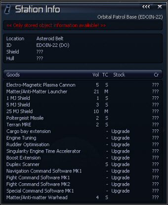 3 - Asteroid Belt, Atreus Clouds | Galaktyka w X3 Konflikt Terrański - X3 Konflikt Terrański - poradnik do gry