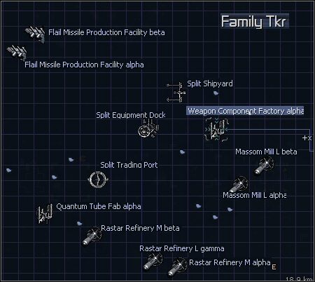 1 - Family Tkr, Family Whi, Family Zein, Family Zyarth, Friars Retreat | Galaktyka - X3 Konflikt Terrański - poradnik do gry
