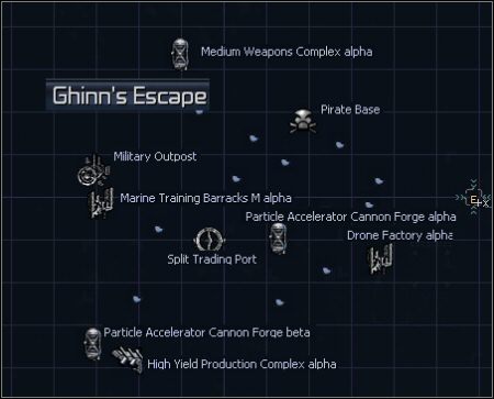 1 - Ghinns Escape, Grand Exchange | Galaktyka w X3 Konflikt Terrański - X3 Konflikt Terrański - poradnik do gry