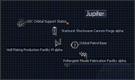1 - Jupiter 1, Jupiter 2, Jupiter 3 | Galaktyka w X3 Konflikt Terrański - X3 Konflikt Terrański - poradnik do gry