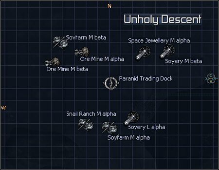 1 - Unholy Descent, Uranus, Uranus 2, Uranus 3 | Galaktyka w X3 Konflikt Terrański - X3 Konflikt Terrański - poradnik do gry