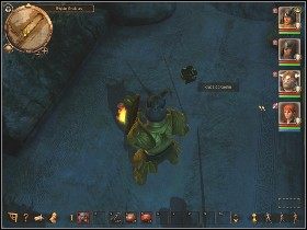 Prawidłowa kolejność włączania przełączników to: P1, dwa razy P2, P1, P3 - Zadania główne | Rozdział 9 | Drakensang The Dark Eye - Drakensang: The Dark Eye - poradnik do gry