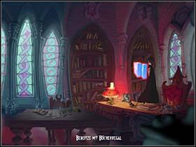 6 - Biblioteka - Zamek Warg - A Vampyre Story - poradnik do gry