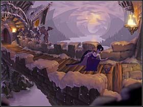 3 - Balkon sypialni, most, jadalnia - Zamek Warg - A Vampyre Story - poradnik do gry