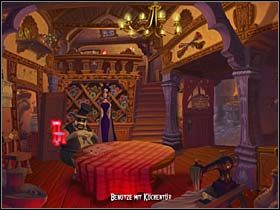 Narobiwszy rabanu, zostają wypędzeni na zewnątrz - Salon modystki - Miasteczko Vlad's Landing - A Vampyre Story - poradnik do gry