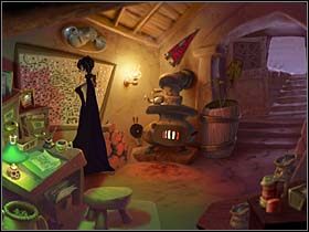 Skoro problem odstraszających dziewczynę krzyży został rozwiązany, może ona wreszcie wejść na teren cmentarza - Cmentarz, biuro cmentarza, grób Mony - Miasteczko Vlad's Landing - A Vampyre Story - poradnik do gry