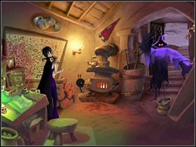 2 - Cmentarz, biuro cmentarza, grób Mony - Miasteczko Vlad's Landing - A Vampyre Story - poradnik do gry