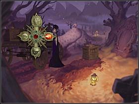 Celem naszej bohaterki jest zdobycie ziemi z własnego grobu - Cmentarz, biuro cmentarza, grób Mony - Miasteczko Vlad's Landing - A Vampyre Story - poradnik do gry