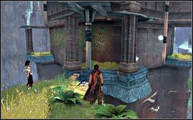 Przeskakuj po kolumnach w prawą stronę - Brama Królewska - Ziarna Światła | Zrujnowana Cytadela Prince of Persia - Prince of Persia - poradnik do gry