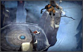 Zostaniesz przerzucony na arenę, na której stoczysz pierwszą część pojedynku z Hunterem - Świątynia Słońca | Zrujnowana Cytadela | Prince of Persia - Prince of Persia - poradnik do gry