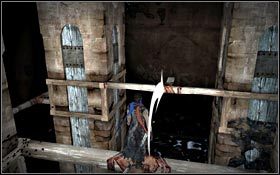 Po drążkach wejdziesz pomiędzy cztery masywne kolumny - Wieża Męczenników | Zrujnowana Cytadela | Prince of Persia - Prince of Persia - poradnik do gry