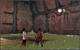 7 i 8 zdobędziesz odbijając się od kolumn - Wieża Męczenników - Ziarna Światła | Zrujnowana Cytadela | Prince of Persia - Prince of Persia - poradnik do gry