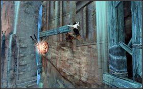 Kiedy będzie po wszystkim wskocz na czerwoną Płytę Mocy - Legowisko Łowcy | Zrujnowana Cytadela | Prince of Persia - Prince of Persia - poradnik do gry