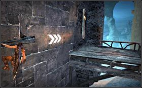 Idź w górę, a potem w prawo, ku kolejnej platformie - Wieża Arymana | Miasto Światła | Prince of Persia - Prince of Persia - poradnik do gry