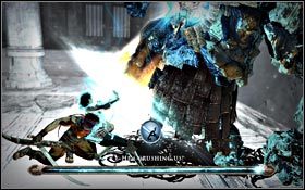 Rozpraw się z Wojownikiem zrzucając go z przepaść - Wieża Arymana | Miasto Światła | Prince of Persia - Prince of Persia - poradnik do gry